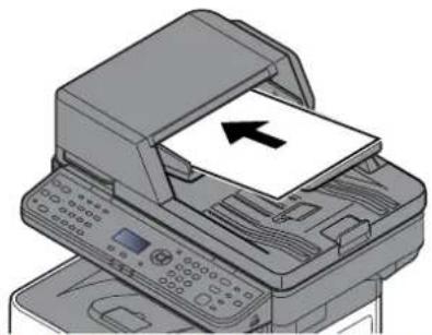 OLIVETTI dCopia 4514MF - Mettre en place les originaux. - 1