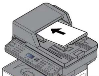 OLIVETTI dCopia 4514MF - Utilisation du serveur de fax pour envoyer un fax - 1