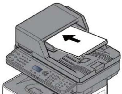 OLIVETTI dCopia 4514MF - Mettre en place les originaux. - 1