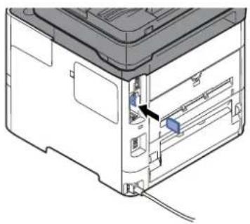 OLIVETTI dCopia 4514MF - Installation et formatage de la carte mémoire SD/SDHC - 2