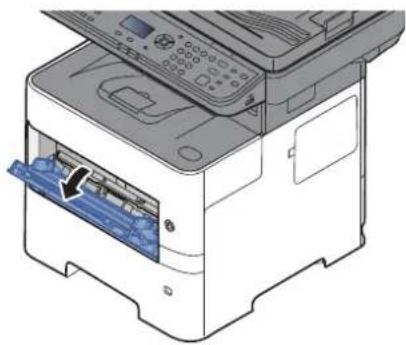 OLIVETTI dCopia 4514MF - Ouvrir le bac MF. - 1