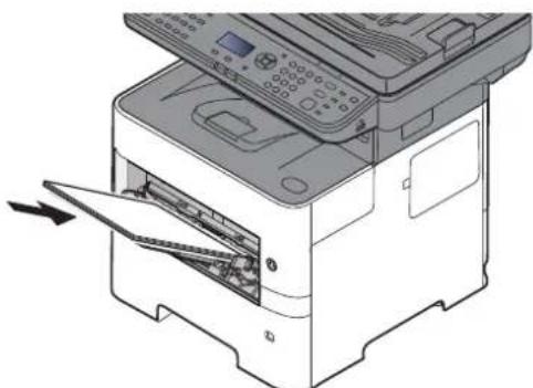 OLIVETTI dCopia 4514MF - Charger du papier. - 1