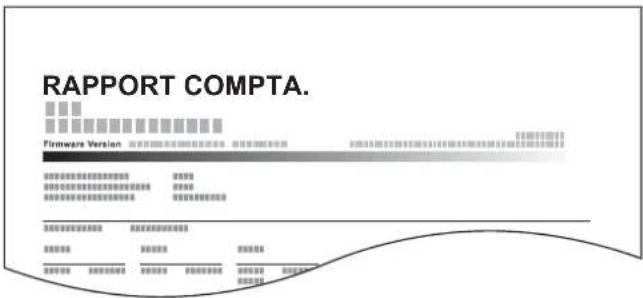 OLIVETTI dCopia 4514MF - Impr. rapport compteurs - 1