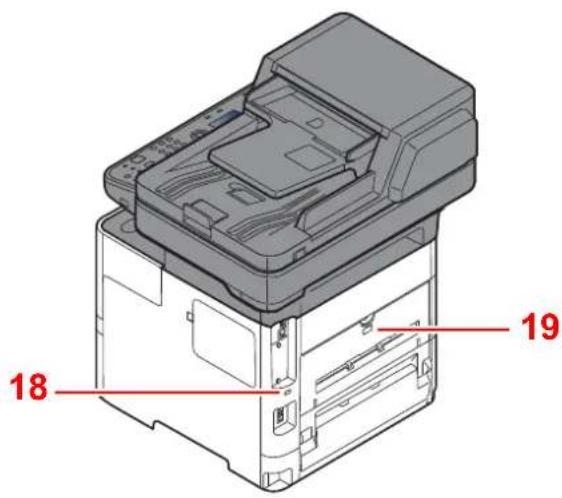 OLIVETTI dCopia 4514MF - Extérieur de la machine - 3