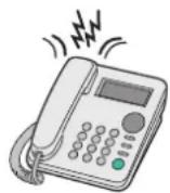 OLIVETTI dCopia 8001MF - Le téléphone sonne. - 1
