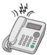 OLIVETTI dCopia 8001MF - Le téléphone sonne. - 1