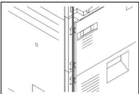 OLIVETTI dCopia 6500MF plus - Raccordement du cable LAN (en option) - 4