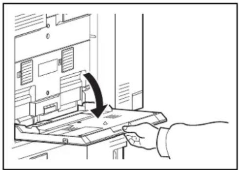OLIVETTI dCopia 6500MF plus - Chargement du papier dans le bac MF - 1