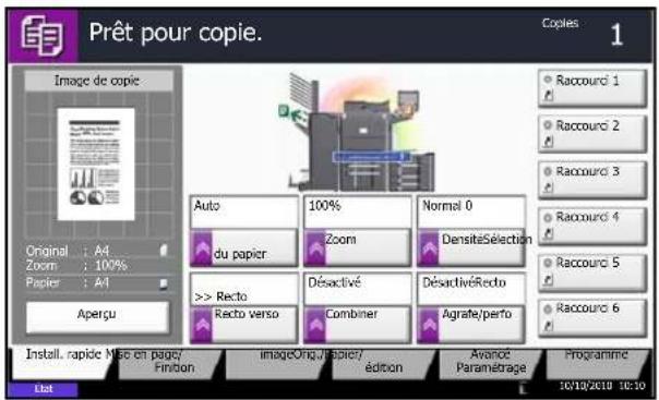 OLIVETTI dCopia 6500MF plus - Si Réserver priorité suiv. est sur [Acté] - 1