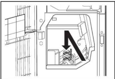 OLIVETTI dCopia 6500MF plus - Remplissage des portecartouches d'agrafes B/C (option) - 5