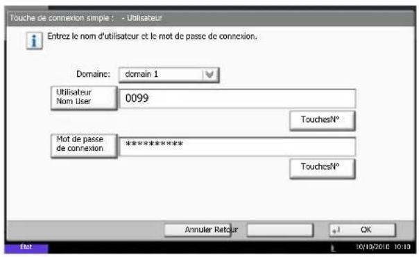 OLIVETTI dCopia 6500MF plus - Touché de connexion simple - 5