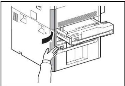 OLIVETTI dCopia 6500MF plus - Remplacement du bac de récepération de toner - 9