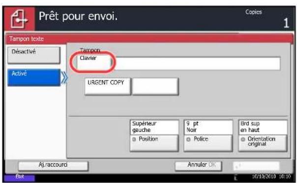 OLIVETTI dCopia 6500MF plus - Tampon texte - 1