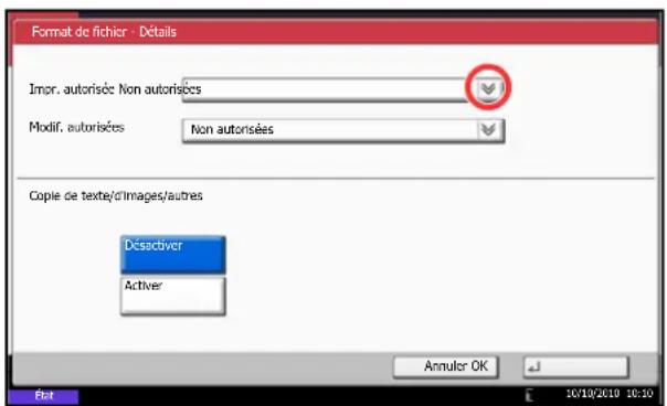 OLIVETTI dCopia 6500MF plus - Fonctions de cryptage PDF - 2