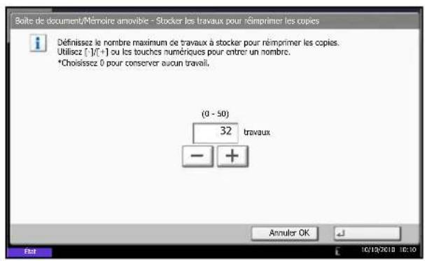 OLIVETTI dCopia 6500MF plus - Réternion des travaux Recommencer la copie - 1