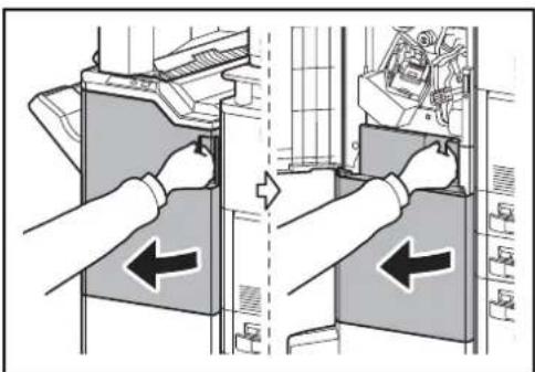 OLIVETTI dCopia 6500MF plus - Remplissage des portecartouches d'agrafes B/C (option) - 1