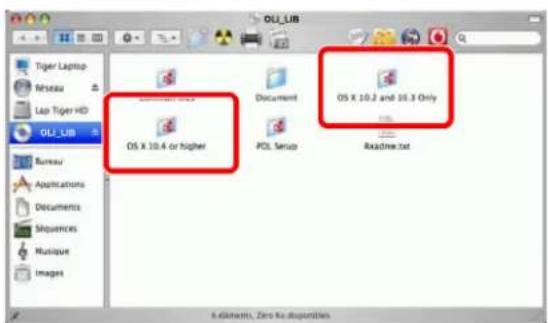 OLIVETTI dCopia 6500MF plus - Installation du pilote d'imprimante sous Macintosh - 2