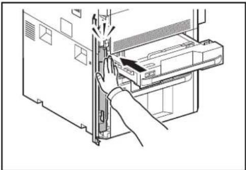 OLIVETTI dCopia 6500MF plus - Remplacement du bac de récepération de toner - 8