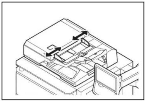 OLIVETTI dCopia 6500MF plus - Comment charger les originaux - 1