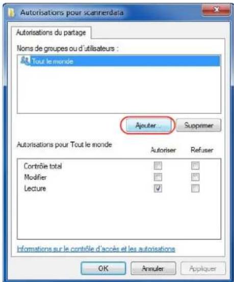 OLIVETTI dCopia 6500MF plus - Creation d'un dossier partagé - 4