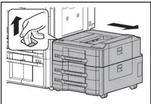 OLIVETTI dCopia 6500MF plus - Chargeur latorial (500 feuilles x 3) - 1