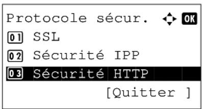 OLIVETTI dColor MF2604en - Sécurité HTTP - 5