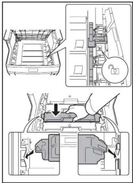 OLIVETTI dColor MF2604en - Remplacement de la cartouche de toner - 4