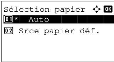 OLIVETTI dColor MF2604en - Sélection du papier - 3