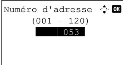 OLIVETTI dColor MF2604en - Numéro d'adresse - 2