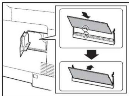OLIVETTI dColor MF2604en - Installation du module de mémoire - 3