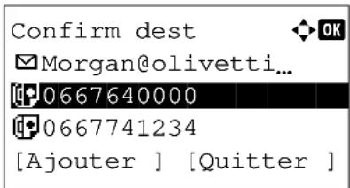 OLIVETTI dColor MF2604en - Pour l'envoi vers dossier (FTP) - 1