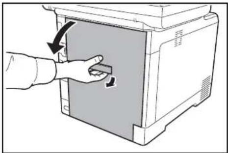 OLIVETTI dColor MF2604en - Nettoyage de l'unité de transfert du papier - 1
