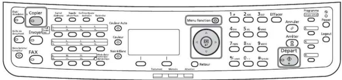 OLIVETTI dColor MF2604en - Touches à utiliser - 1