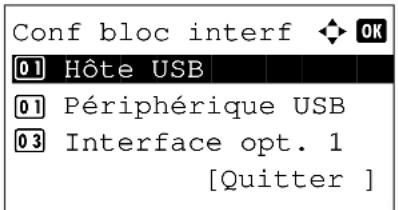 OLIVETTI dColor MF2604en - Hôte USB (paramètre du logement mémoire USB) - 4