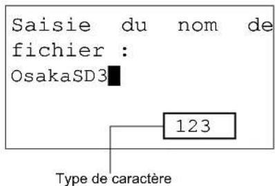 OLIVETTI dColor MF2604en - Selection du type de caractères - 1