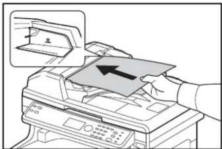 OLIVETTI dColor MF2604en - Comment charger les originaux - 3