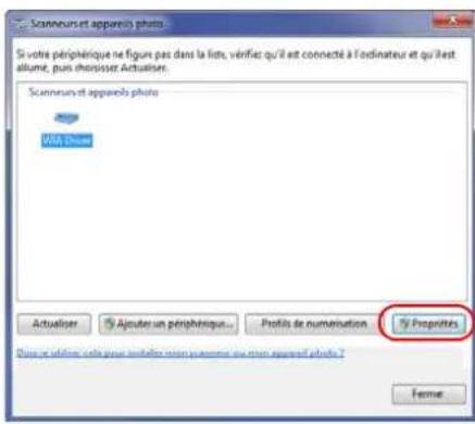 OLIVETTI dColor MF2604en - Configuration du pilote WIA (Windows 7, Windows Vista et Windows Server 2008) - 1