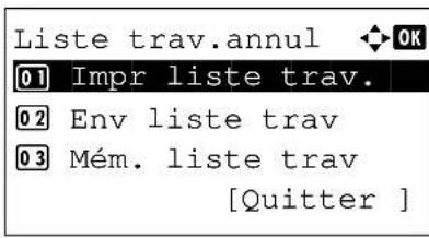 OLIVETTI dColor MF2604en - Annulation de travaux - 1