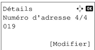 OLIVETTI dColor MF2604en - Saisir du numero d'adresse - 1