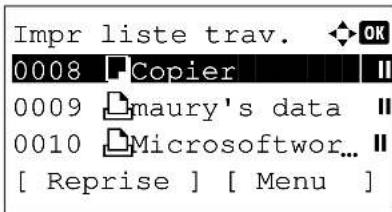 OLIVETTI dColor MF2604en - Annulation de travaux - 2