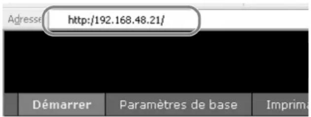 OLIVETTI dColor MF2604en - Embedded Web Server (paramètres e-mail) - 1
