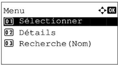 OLIVETTI dColor MF2604en - Recherche dans le carnet d'adresses - 2