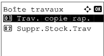 OLIVETTI dColor MF2604en - Suppression du stockage de travaux - 3
