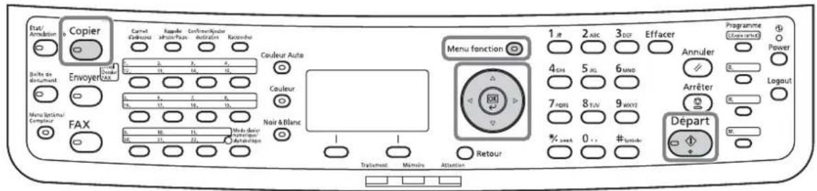 OLIVETTI dColor MF2604en - Touches à utiliser - 1