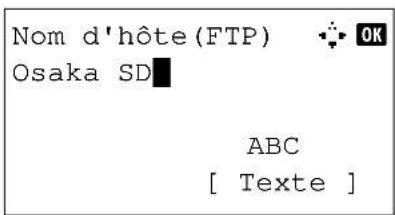 OLIVETTI dColor MF2604en - Adresse Dossier (FTP) - 3