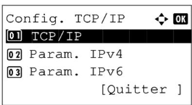 OLIVETTI dColor MF2604en - Configuration TCP/IP (IPv6) - 5
