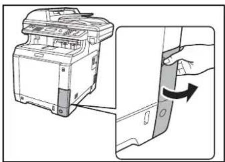 OLIVETTI dColor MF2604en - Remplacement du bac de récepération de toner - 1