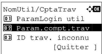 OLIVETTI dColor MF2604en - Chaque comptabilité des travaux/reinitialisation du compteur - 1