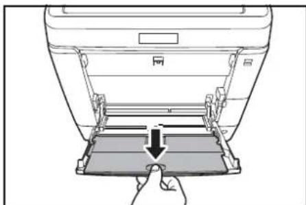 OLIVETTI dColor MF2604en - Chargement du papier dans le bac MF - 2