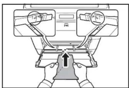 OLIVETTI dColor MF2604en - Chargement des enveloppes ou du format Hagaki - 4